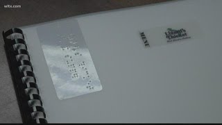 Printing restaurant menus in braille