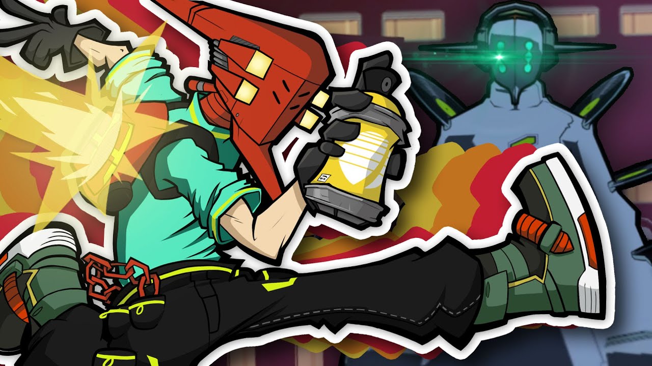 This Game is FREAKING PERFECT!!! Bomb Rush CyberFunk [Highlights #1]