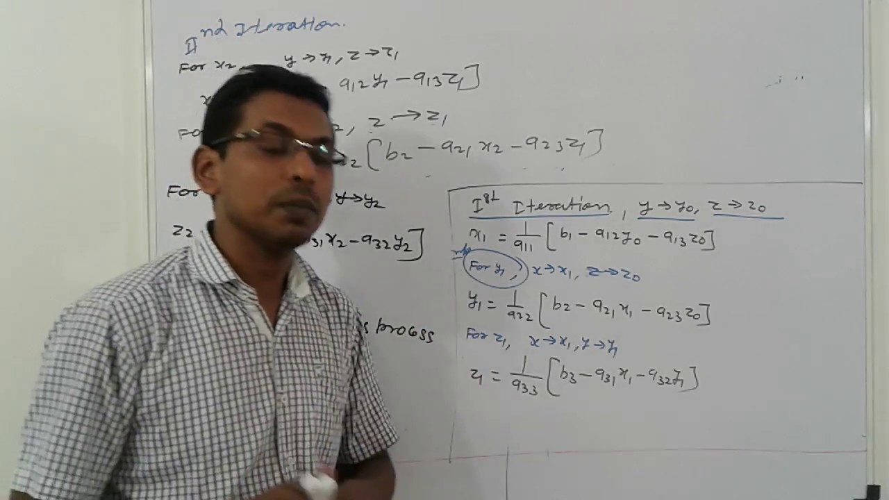 implementing gauss seidel method python implementing gauss seidel method python