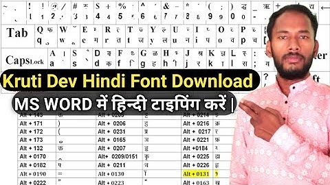 Krutidev font kaise download kare | Krutidev kaise download karen | कृतिदेव हिंदी फॉण्ट डाउनलोड