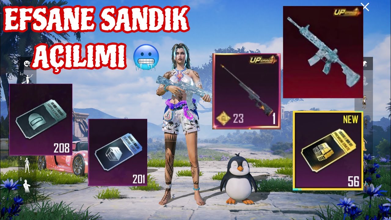 500 SANDIK AÇTIK 🥶 ( BUZ DİYARI ) __PUBG MOBİLE