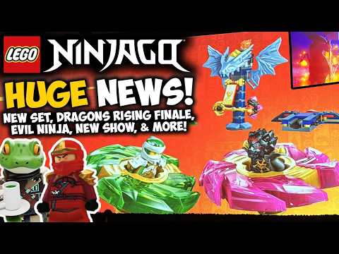 2027 Ninjago Set REVEALED, The END of Dragons Rising, EVIL NINJA, & MORE! 🤯 Ninjago Comic Con 2026