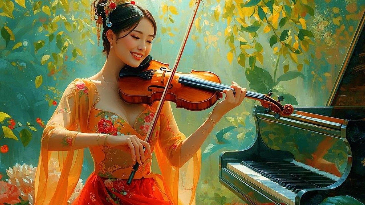 Nhạc Thiên Đường 🎻 Nhạc cụ thư giãn Violin, Cello & Piano