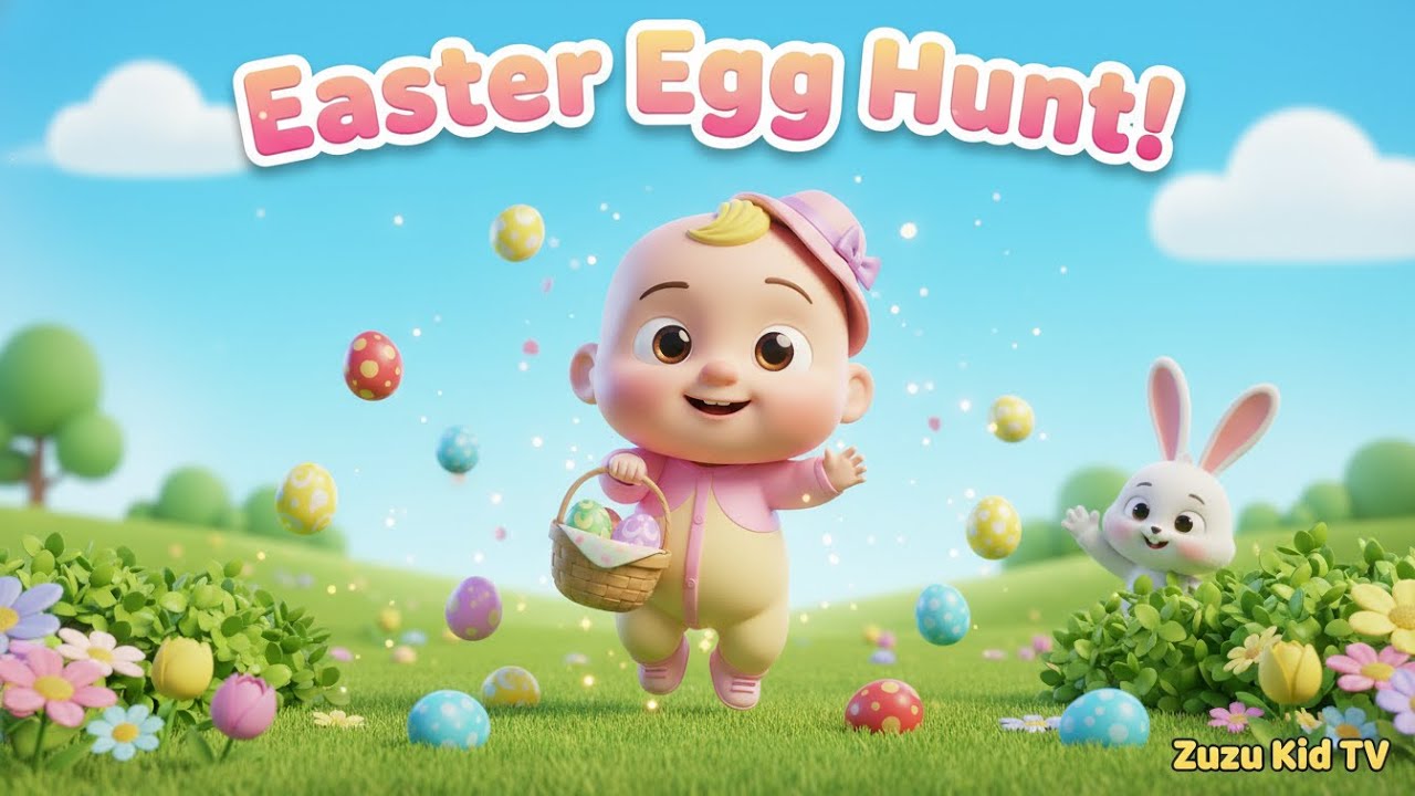 Easter Egg Song + More Color Song – Nursery Rhyme, Toddler Color Learning, and Fun Exploration Zuzu