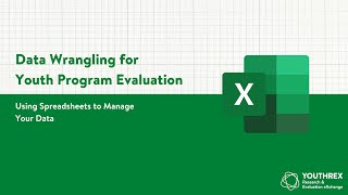 Data Wrangling for Youth Program Evaluation // Lesson 1 // Using Spreadsheets to Manage Your Data