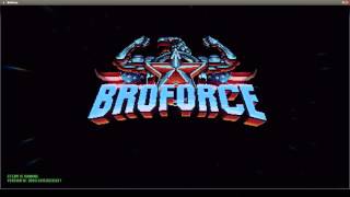 Broforce on Ubuntu: Multiple Monitor Fix and Playtest