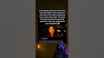 In Everything Everywhere All at Once (2022), a five person team handled most VFX.