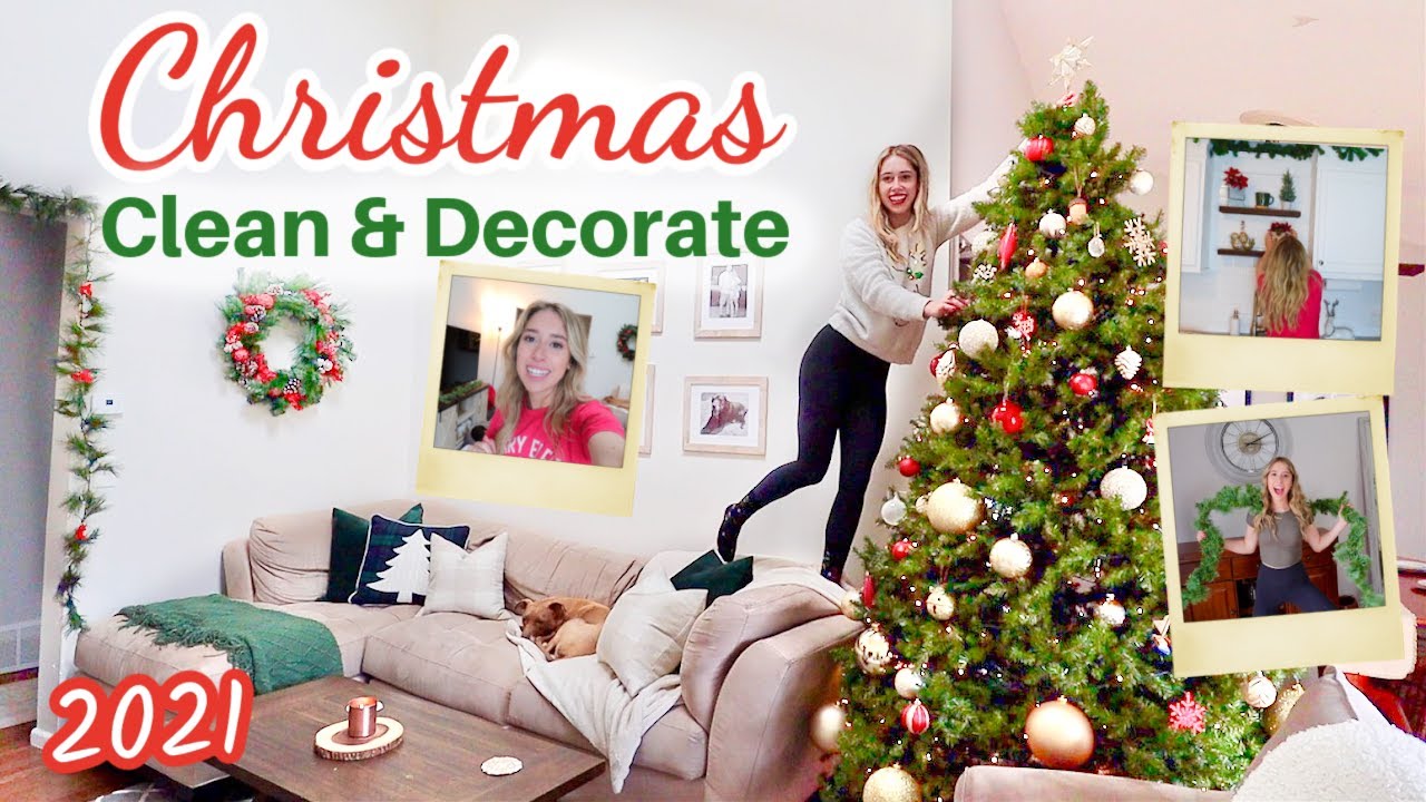 CHRISTMAS CLEAN & DECORATE 2021! Cozy Christmas Decor Ideas