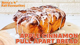 Professional Chef's Apple Cinnamon PullApart Bread Recipe! | Fall Favourite Bakes