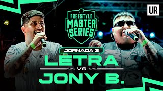 LETRA VS JONY BELTRÁN | #FMSCARIBE 2023 Jornada 3  | Urban Roosters