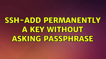 ssh-add permanently a key without asking passphrase
