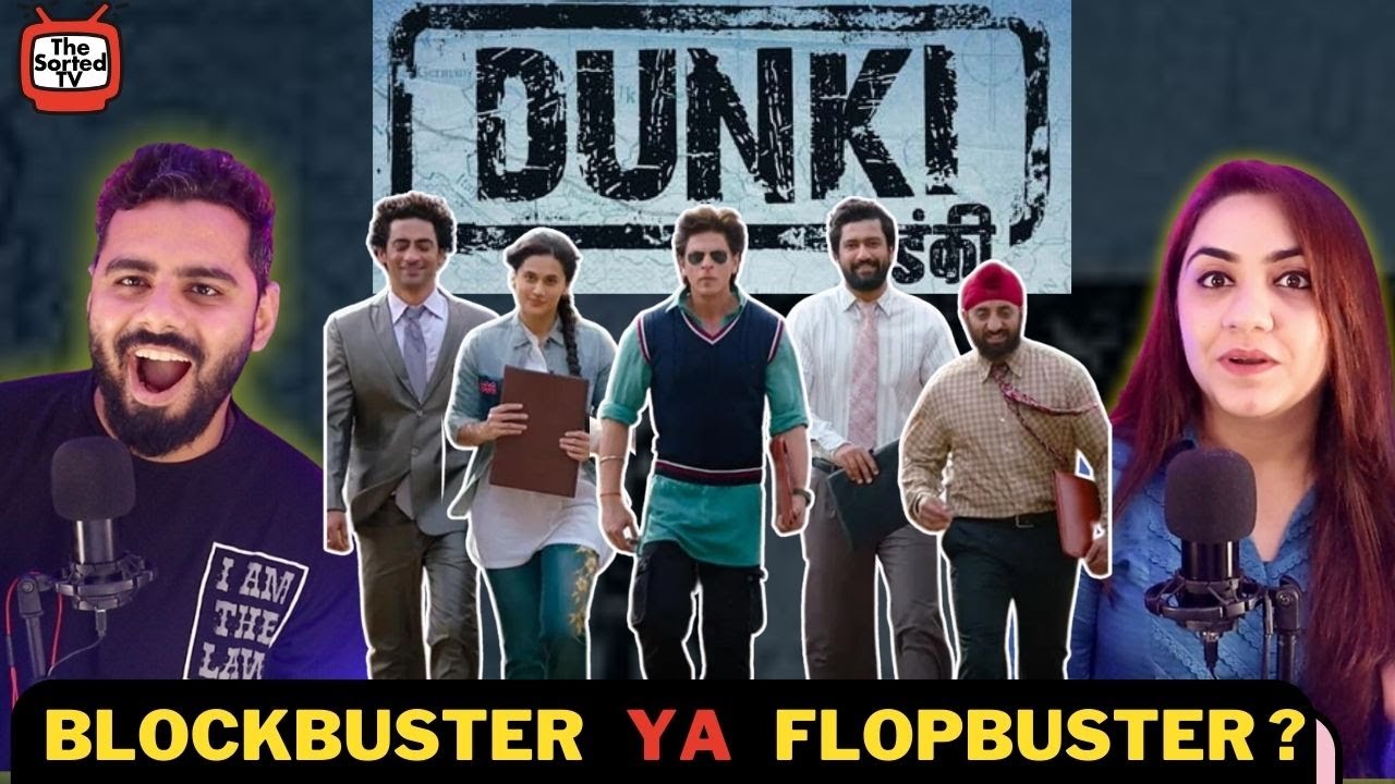 Dunki - Drop 1 | Blockbuster Ya Flopbuster | Movie Review | Delhi Couple Reviews