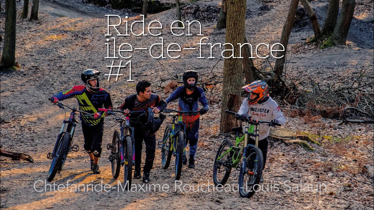 FREERIDE/DH en Ile-de-France // Maxime Roucheau et Louis Salaun