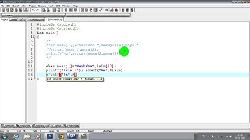 C Programlama | Ders 24 | Standart Kütüphane Fonksiyonları (strcat fonksiyonu) (3/7)