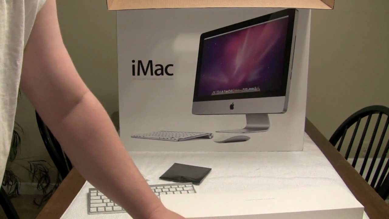 iMac unboxing - YouTube