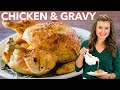 Instant Pot Whole Chicken + Easy Chicken Gravy Recipe