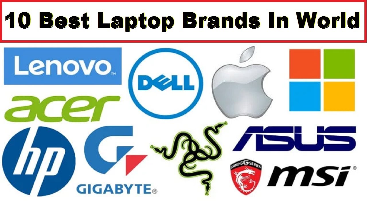 Fyrretræ bifald Bliv ved Top 10 Best Laptop Brands/Companies In the World | Best Selling Laptop  Brands In The World | - YouTube