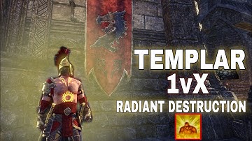 ESO PvP - ☀️Templar 1vX☀️ | Jesus Beam Is OP