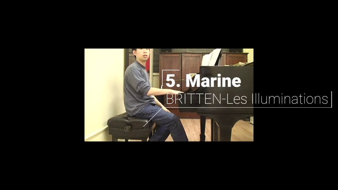 BRITTENLes Illuminations5.Marine YouTube Music