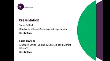 Webinar - LIBOR transition - next steps for treasurers