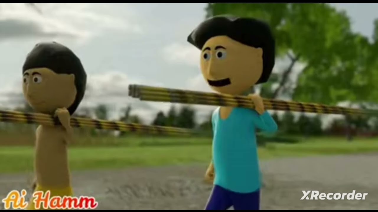 Chath Puja Me Golu || Bhojpuri Funny Cartoon || Chath Puja Cartoon Video 