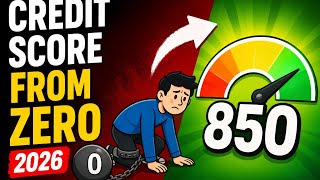 How to Build Credit Score from Zero in 2026 (Fastest Way)