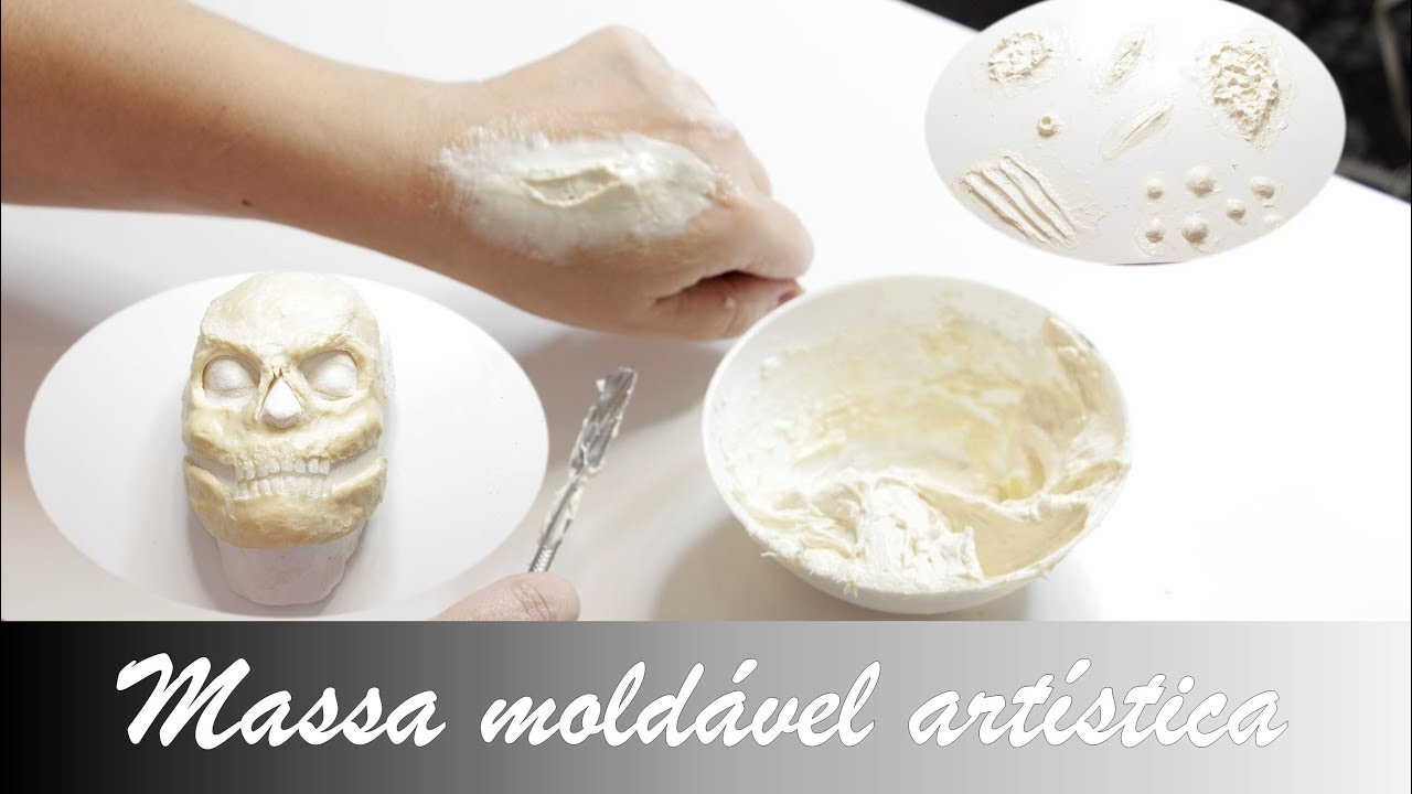 DIY COMO FAZER MASSA PARA MAQUIAGEM ARTÍSTICA CASEIRA #VEDA 07