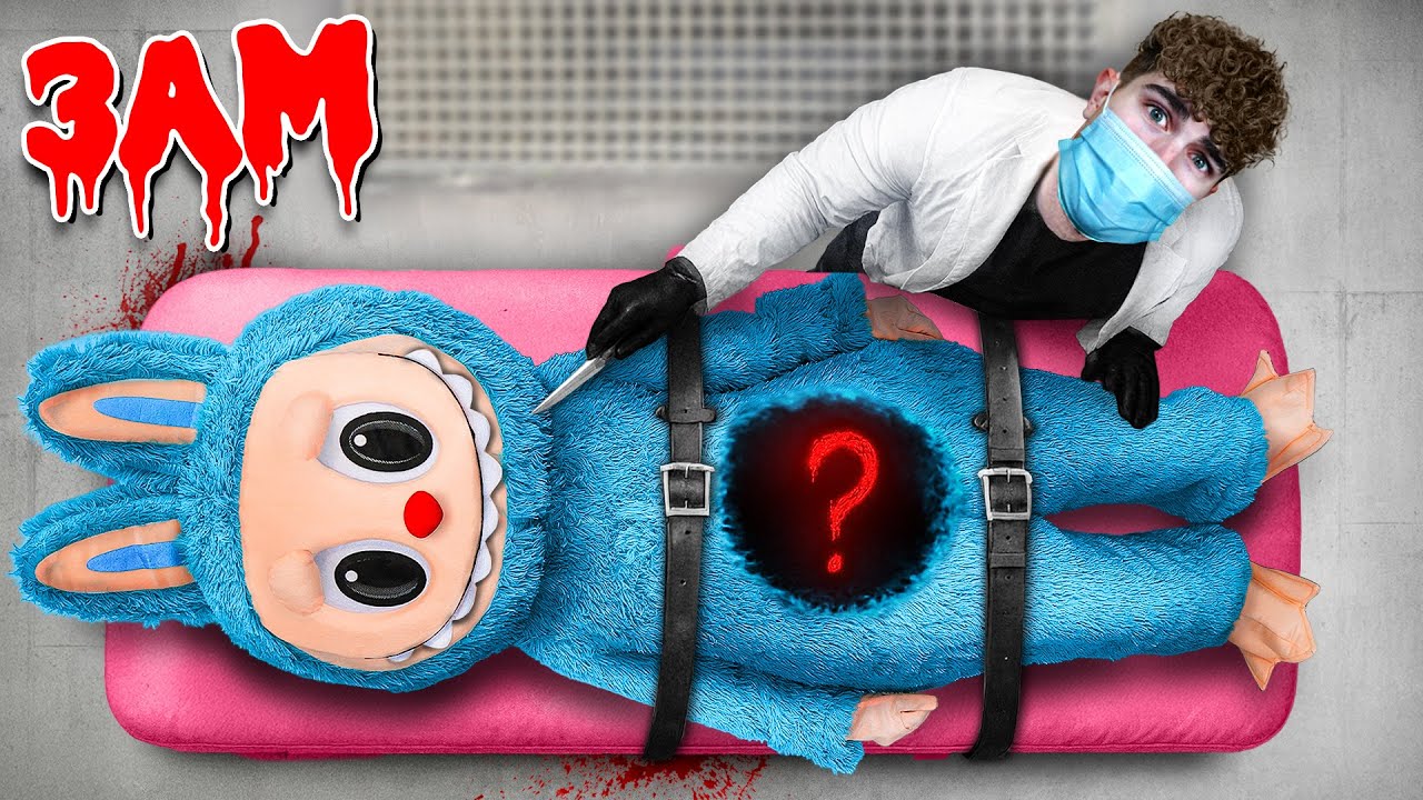 (ЧТО ВНУТРИ?) РАСКРЫВАЕМ LABUBU В 3 ЧАСА НОЧИ!!