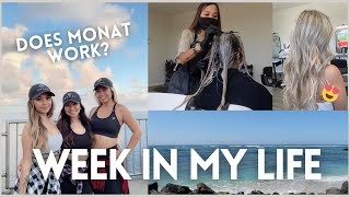 A WEEK IN MY LIFE | MONAT HAIRSTYLIST + MENTOR