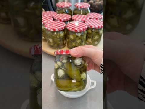 Peynir Dolgulu Jalapeno ✨#turşutarifi