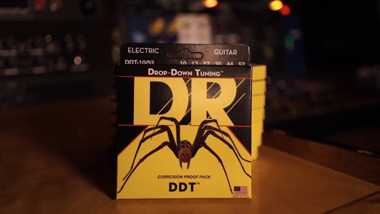 DR String DDT-13 Drop Down Juego Cuerdas Eléctrica 