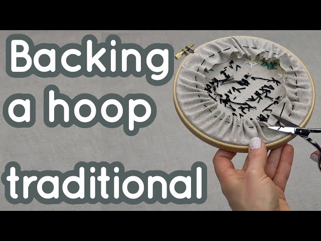 Finishing Hoop Ornaments with Vonna - The Twisted Stitcher 