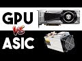 GPU vs A10 ASIC Mining Ethereum Comparison - YouTube
