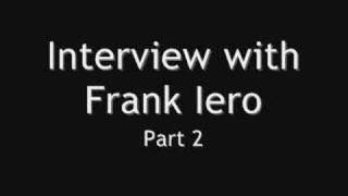 Interview With Frank Iero(Part 2)