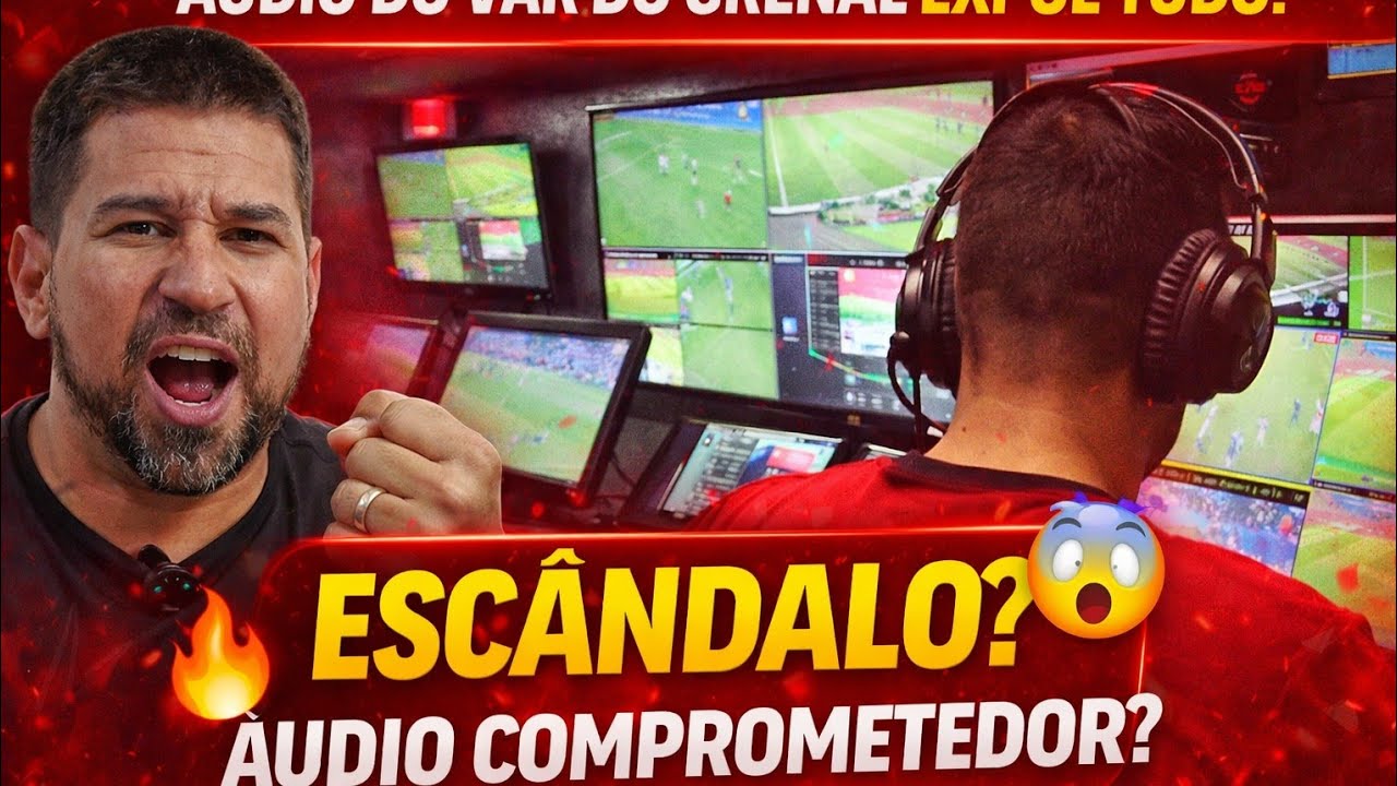 VAR REVELA BASTIDORES DO GRENAL! O QUE REALMENTE FOI DITO NA CABINE