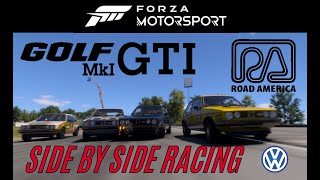 Forza Motorsport Side By Side Racing - Golf Mk1S