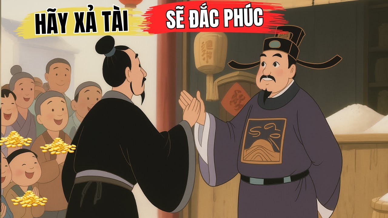 Người ăn mày trao cho ông chủ keo kiệt THẺ XẢ TÀI  ĐỂ THỬ LÒNG NGƯỜI10 Câu Chuyện Nhân Quả Cuộc Sống