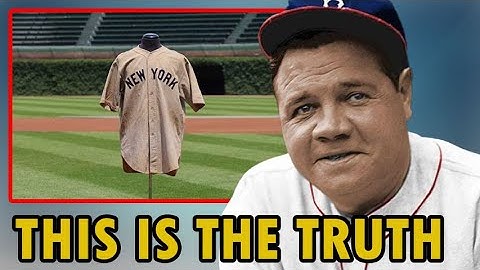 Babe Ruth and the $24 12 Million Jersey The Truth Behind a Legend