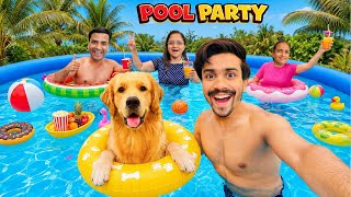 Summer Pool Party With Family | Reo Ki Non Stop Masti!! | Anant Rastogi