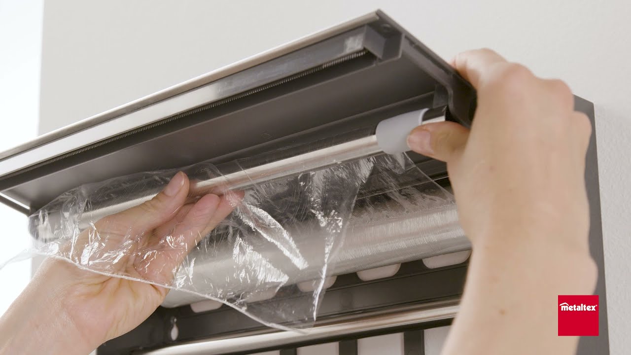 Dispensador papel film o aluminio cajón Metaltex - Casa Rex