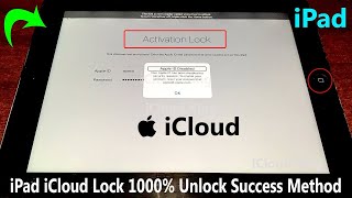 iPad Unlock Without Apple ID!! iCloud Unlock iPad✔️ Working Method✅  no need of jairbreak