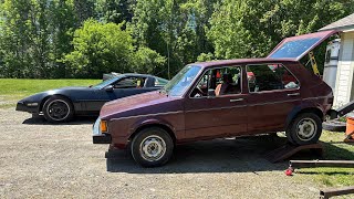 Fixing some electrical gremlins on my mk1 Volkswagen Rabbit