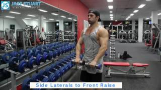 Side Laterals To Front Raise