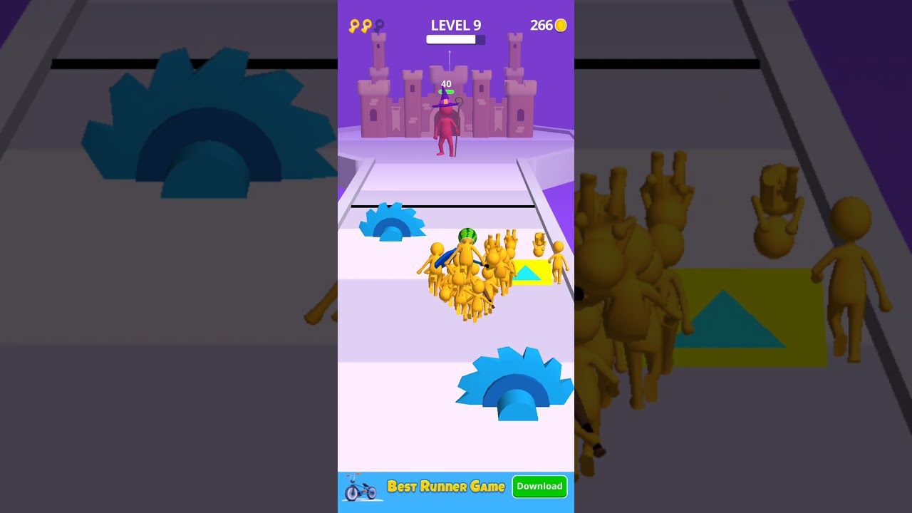 Join Clash 3D - Level 9 