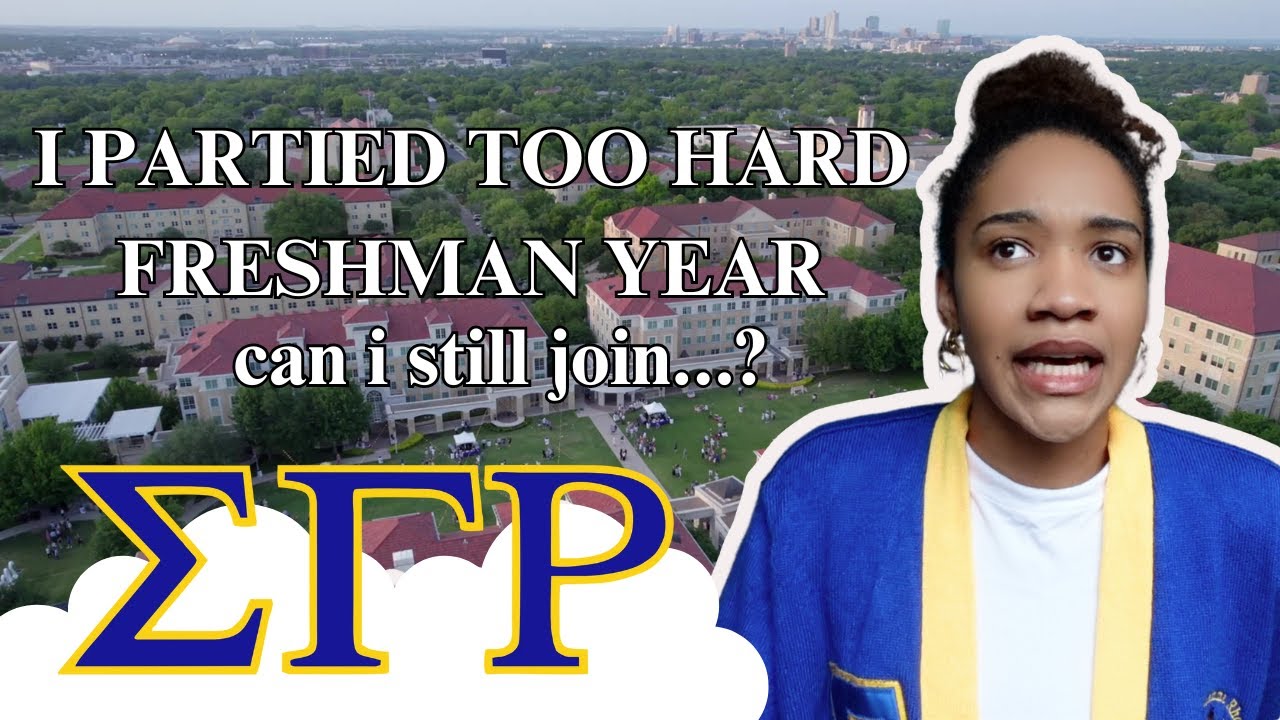 I partied TOO hard my freshman year... CAN I STILL JOIN??? kira rai