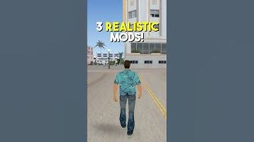 Top 3 Realistic GTA Vice City Mods 🔥 #gtavc #gtavicecity #vicecity