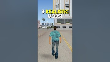 Top 3 Realistic GTA Vice City Mods 🔥 #gtavc #gtavicecity #vicecity