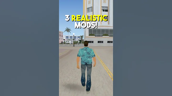 Top 3 Realistic GTA Vice City Mods 🔥 #gtavc #gtavicecity #vicecity