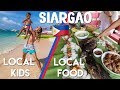 DELICIOUS FILIPINO FOOD + ADORABLE LOCAL KIDS IN SIARGAO 🇵🇭 Philippines Travel Vlog Ep 19