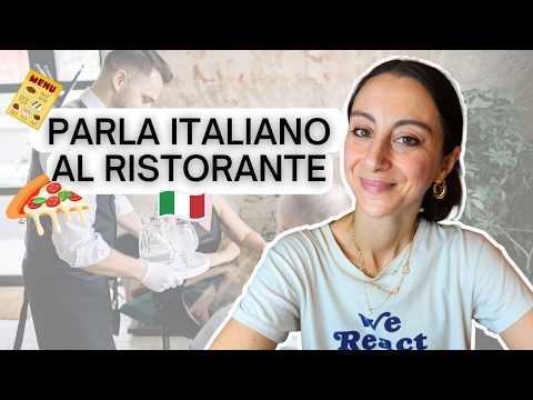 Learn Italian at the RESTAURANT | Learn Italian